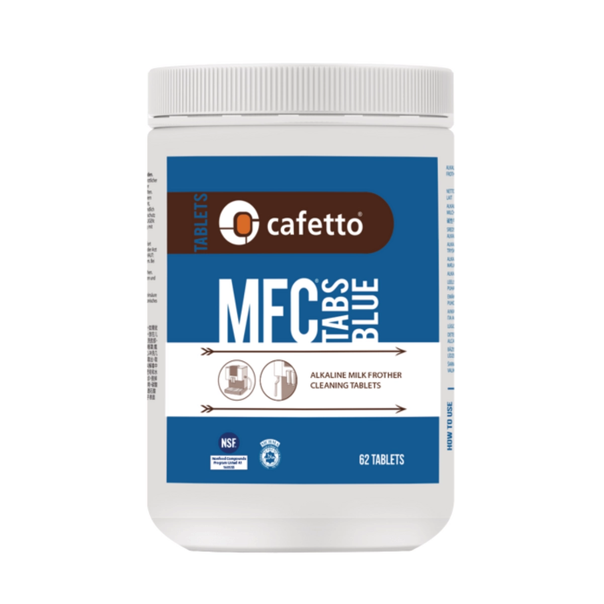 Cafetto Milk Frother Cleaner (MFC) Blue (9g) Tablets