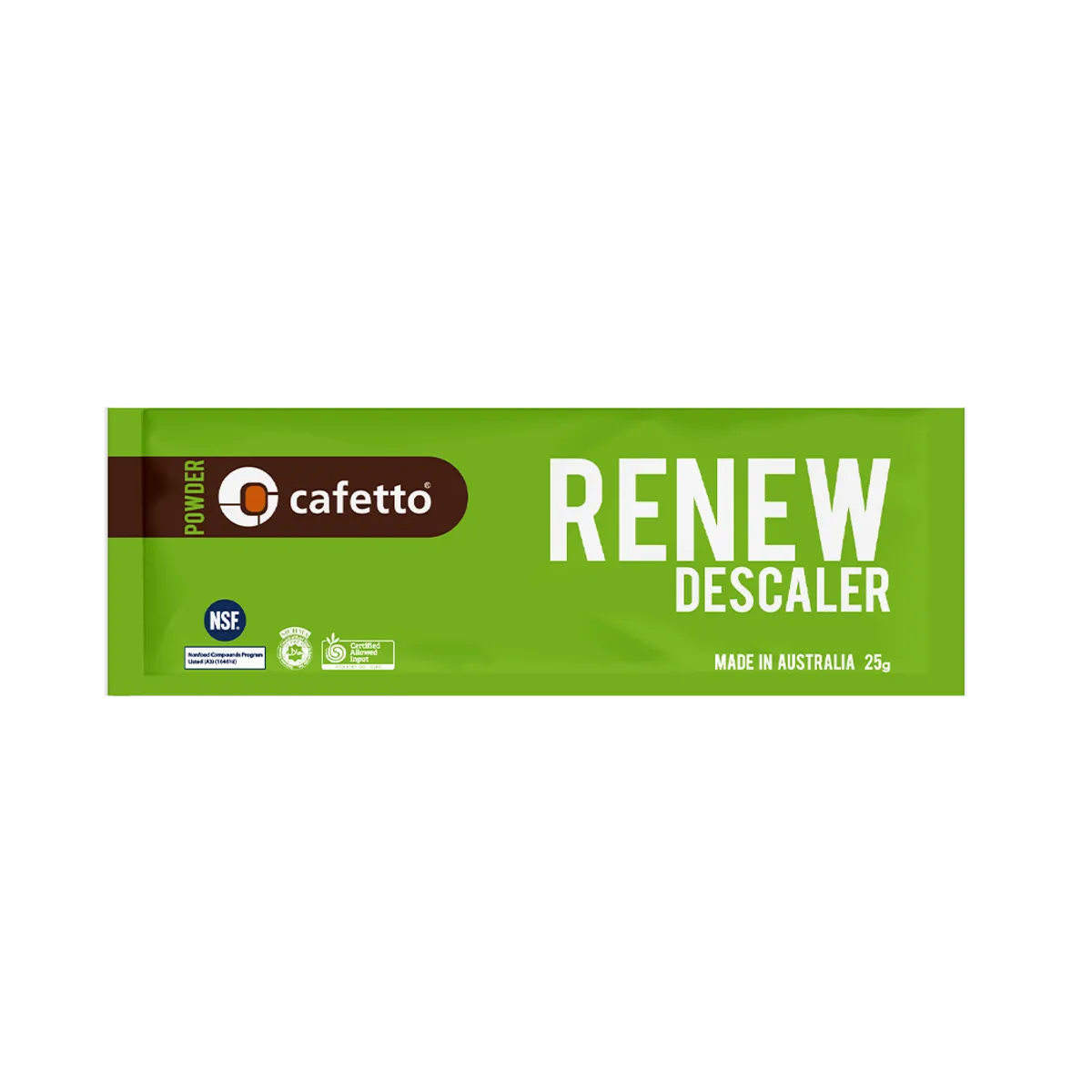 Cafetto Renew Descaler Sachets (6 x 25g)