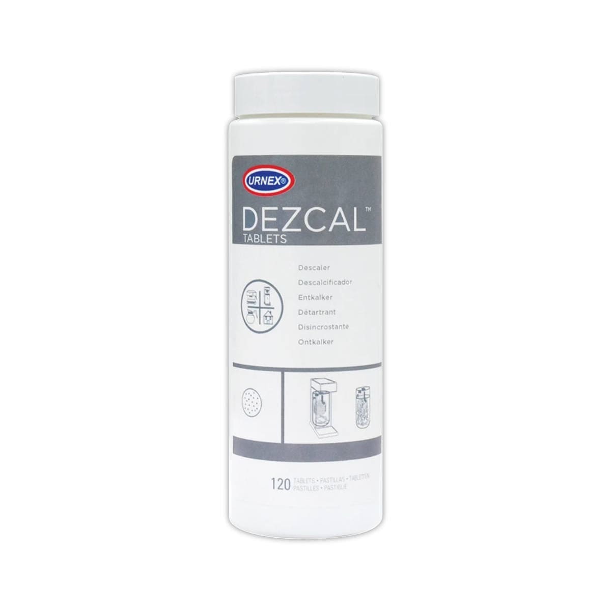 Urnex Dezcal Descaler 120 Tablets (4g Each)